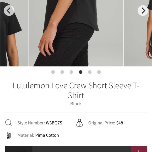 Love Curved Hem Crewneck - Picture 2 of 6